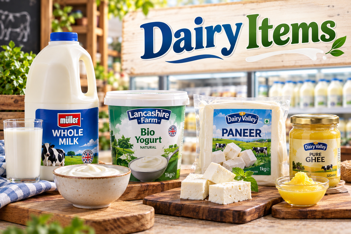 Dairy Items: Everyday Essentials for Indian Cooking