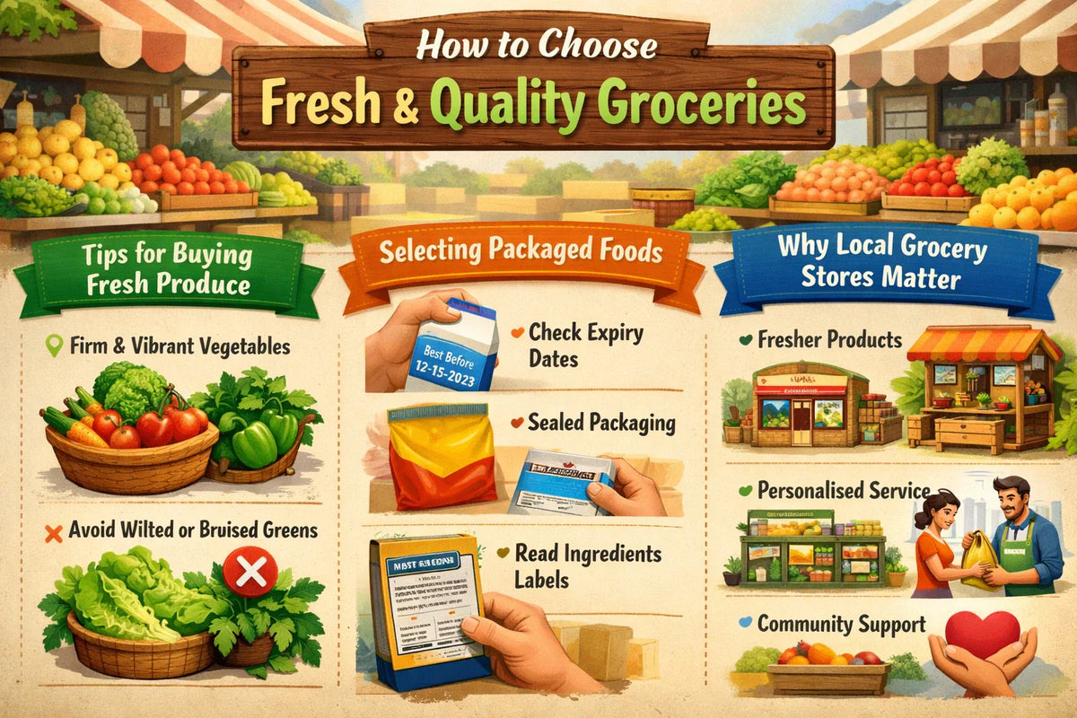 How to Choose Fresh & Quality Groceries