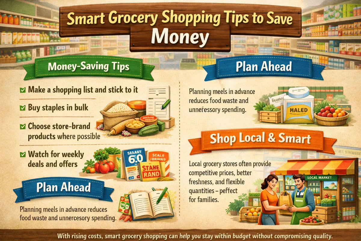 Smart Grocery Shopping Tips to Save Money