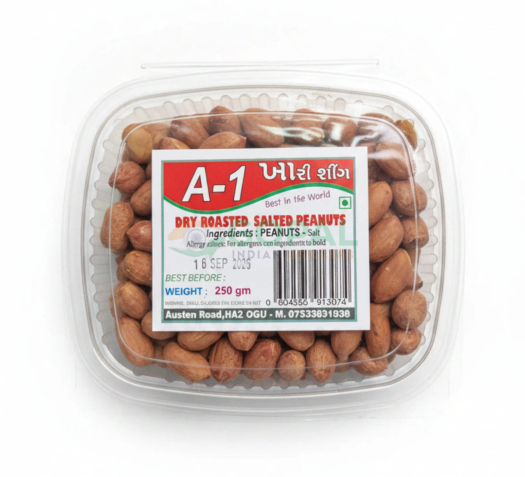A1 Dry Roasted Salted Peanuts 250g - Peanuts