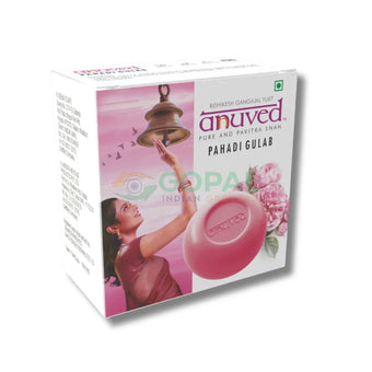 Anuved Pahadi Gulab Soap 125g - Body Care