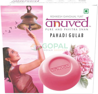 Anuved Pahadi Gulab Soap 125g - Body Care