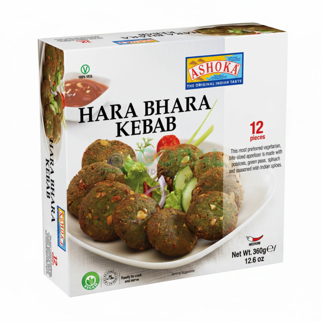 Ashoka Hara Bhara Kabab 360g - Frozen Snacks