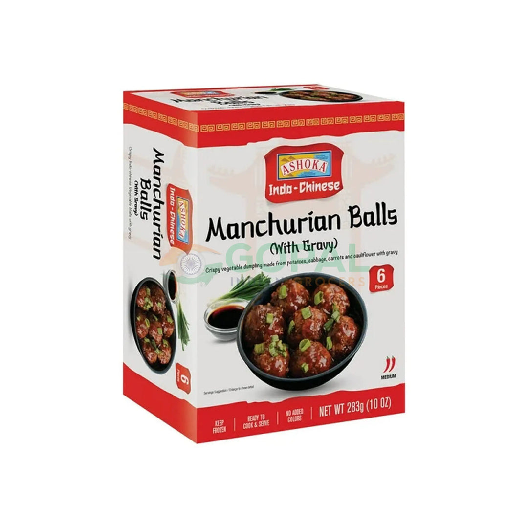 Ashoka Manchurian Balls with Gravy 283g - Frozen Snacks