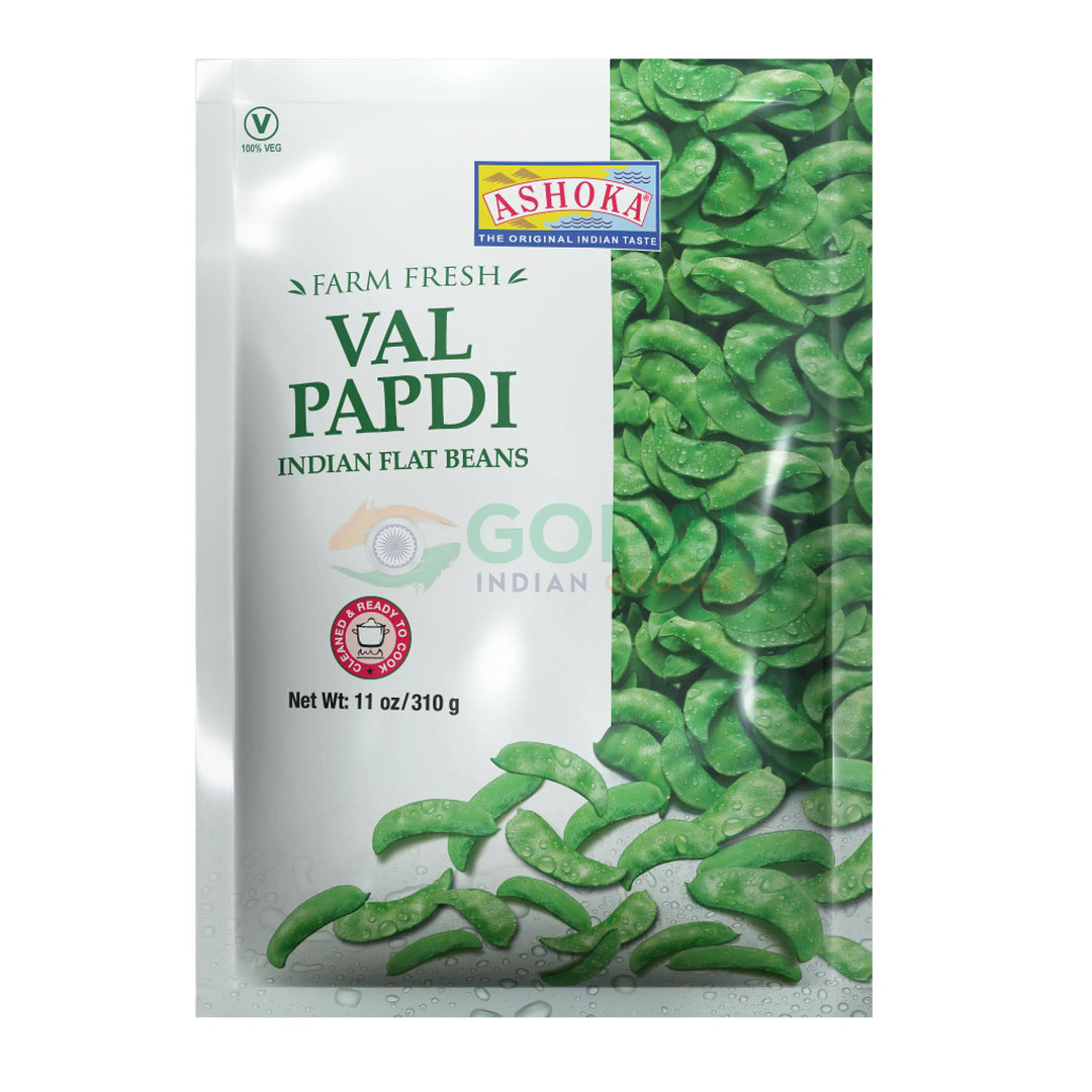 Ashoka Val Papdi (Broad Bean Pods) 310g - Frozen Fruits & Vegetables