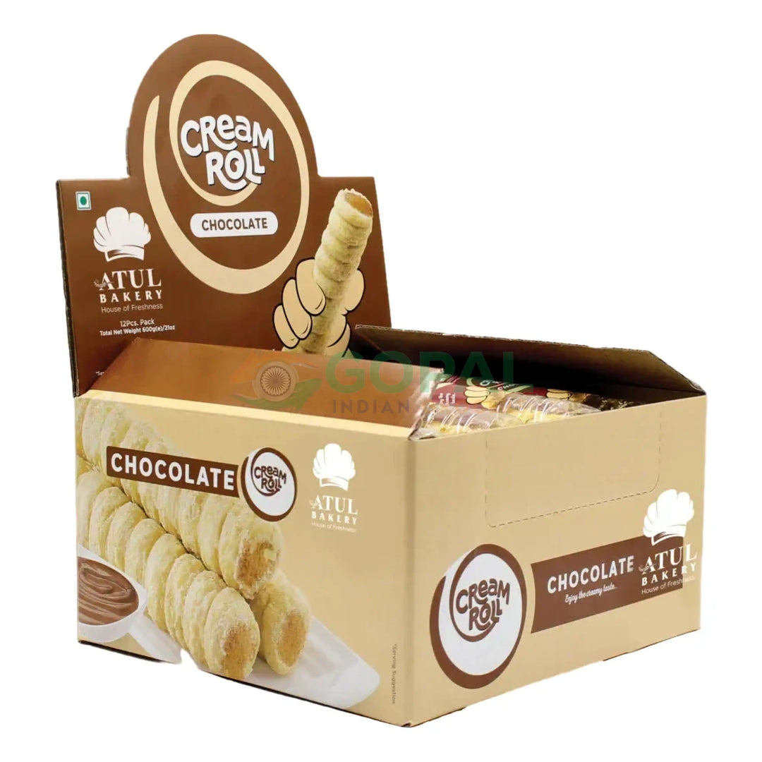 ATUL Cream Roll Chocolate - Biscuits & Cookies