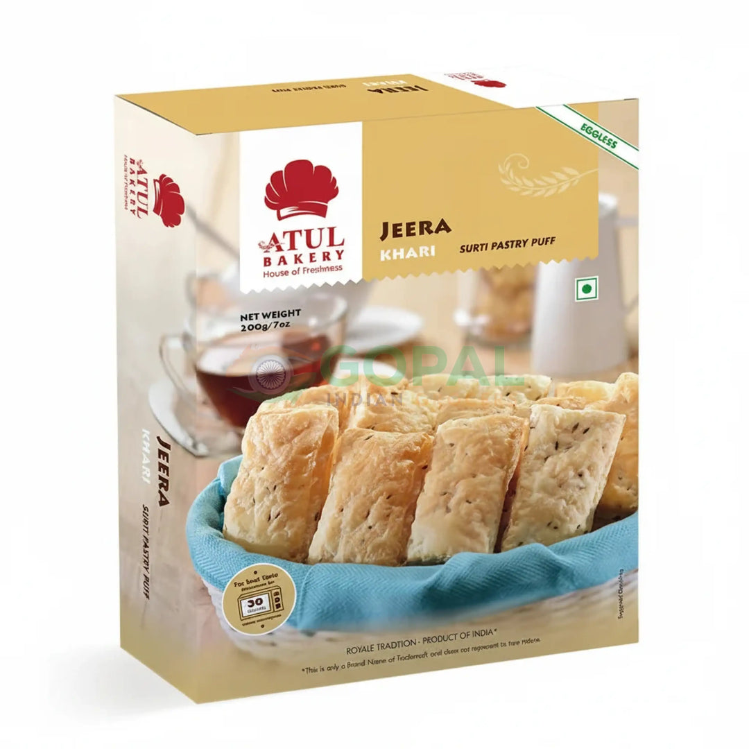 ATUL Jeera Khari 200g - Khari & Rusk