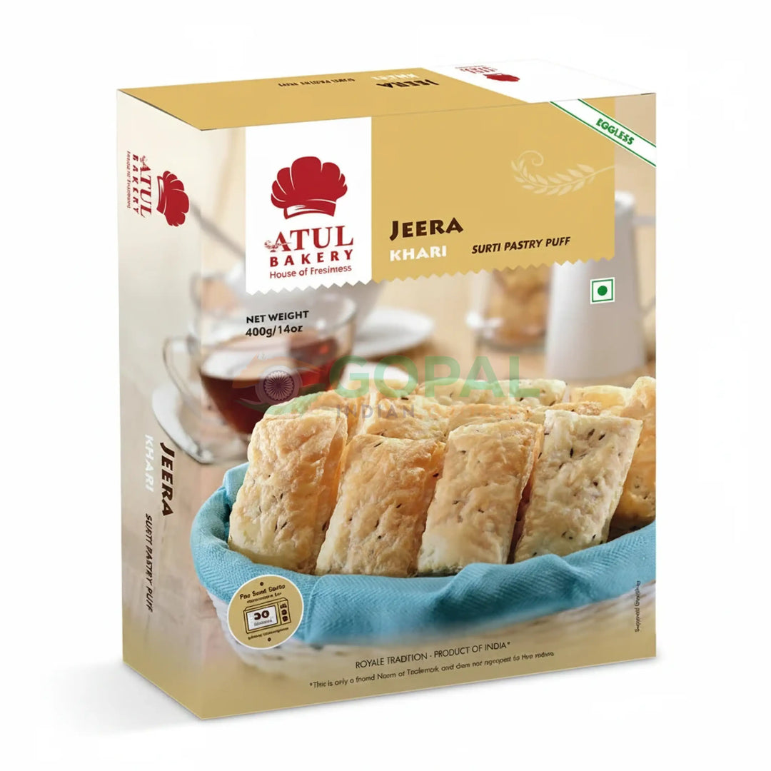 ATUL Jeera Khari 400g - Khari & Rusk