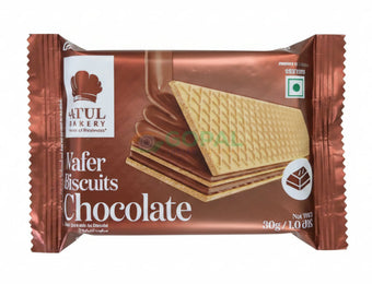 ATUL Wafer Biscuit Chocolate 30g - Biscuits & Cookies