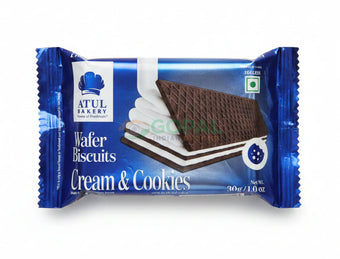 ATUL Wafer Biscuit Cream & Cookies 30g - Biscuits & Cookies