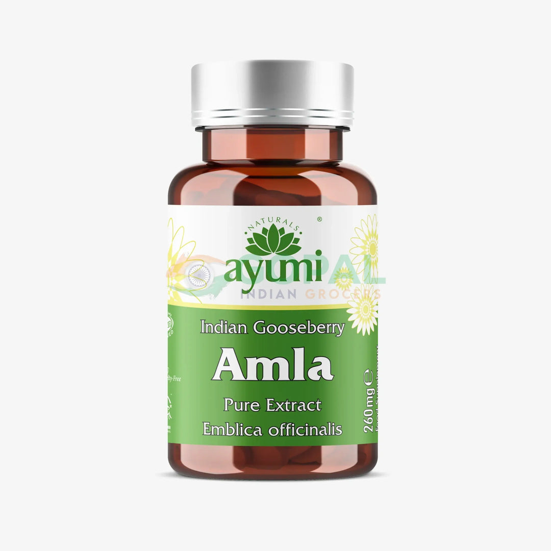 Ayumi Amla Extract Vegan Capsules 260mg (60 Pack) - Health & Herbal Products