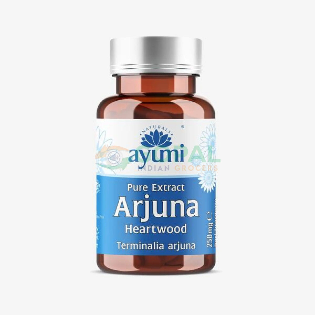 Ayumi Arjuna Extract Vegan Capsules 250mg (60 Pack) - Health & Herbal Products