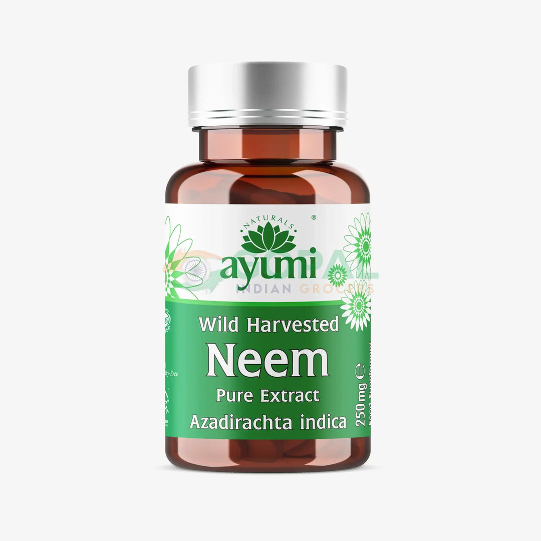 Ayumi Neem Tablets 250mg (60 Pack) - Health & Herbal Products