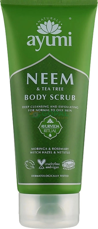 Ayumi Neem & Tea Tree Body Scrub 200ml - Body Care