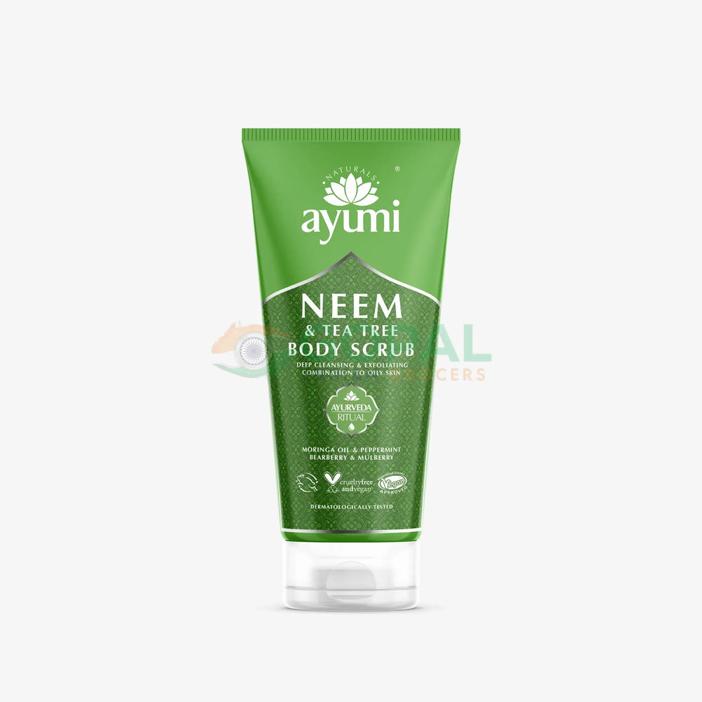 Ayumi Neem & Tea Tree Body Scrub 200ml - Body Care