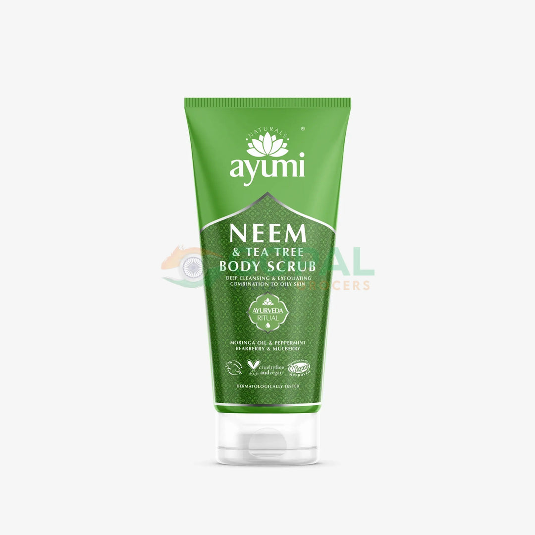 Ayumi Neem & Tea Tree Body Scrub 200ml - Body Care