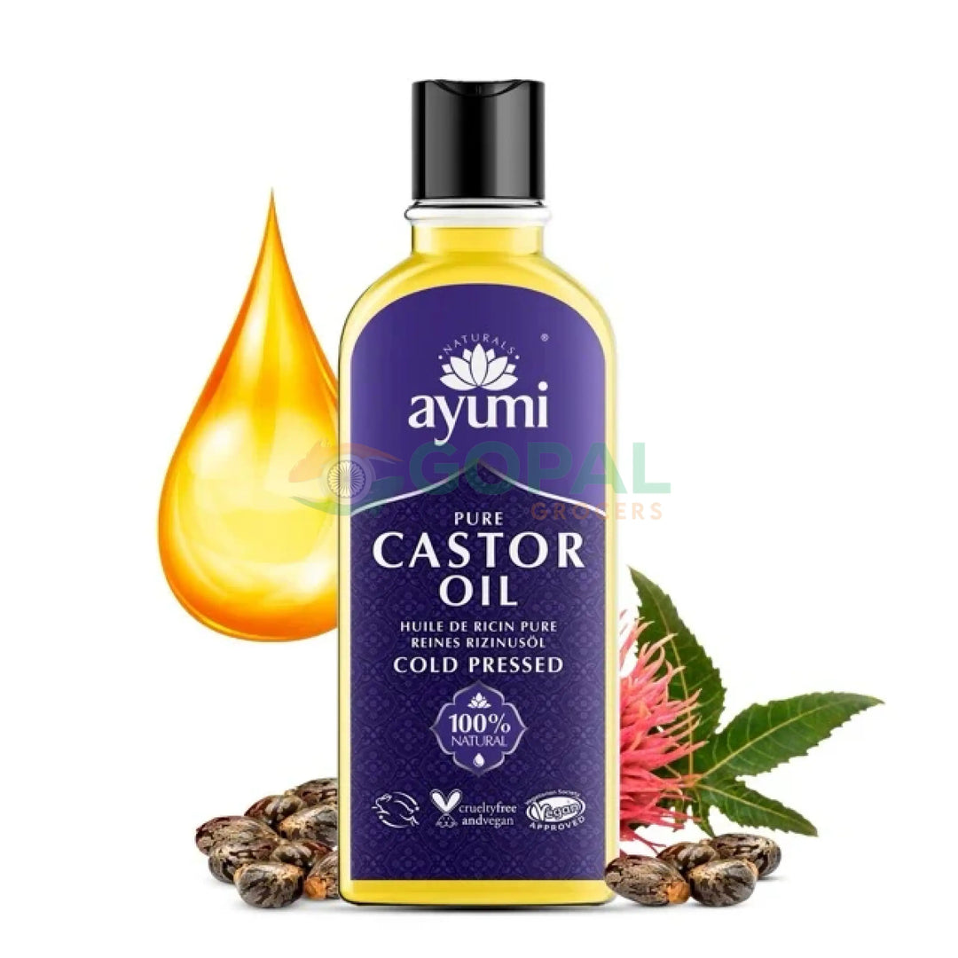 Ayumi Pure Castor Oil 150ml - Health & Herbal Products