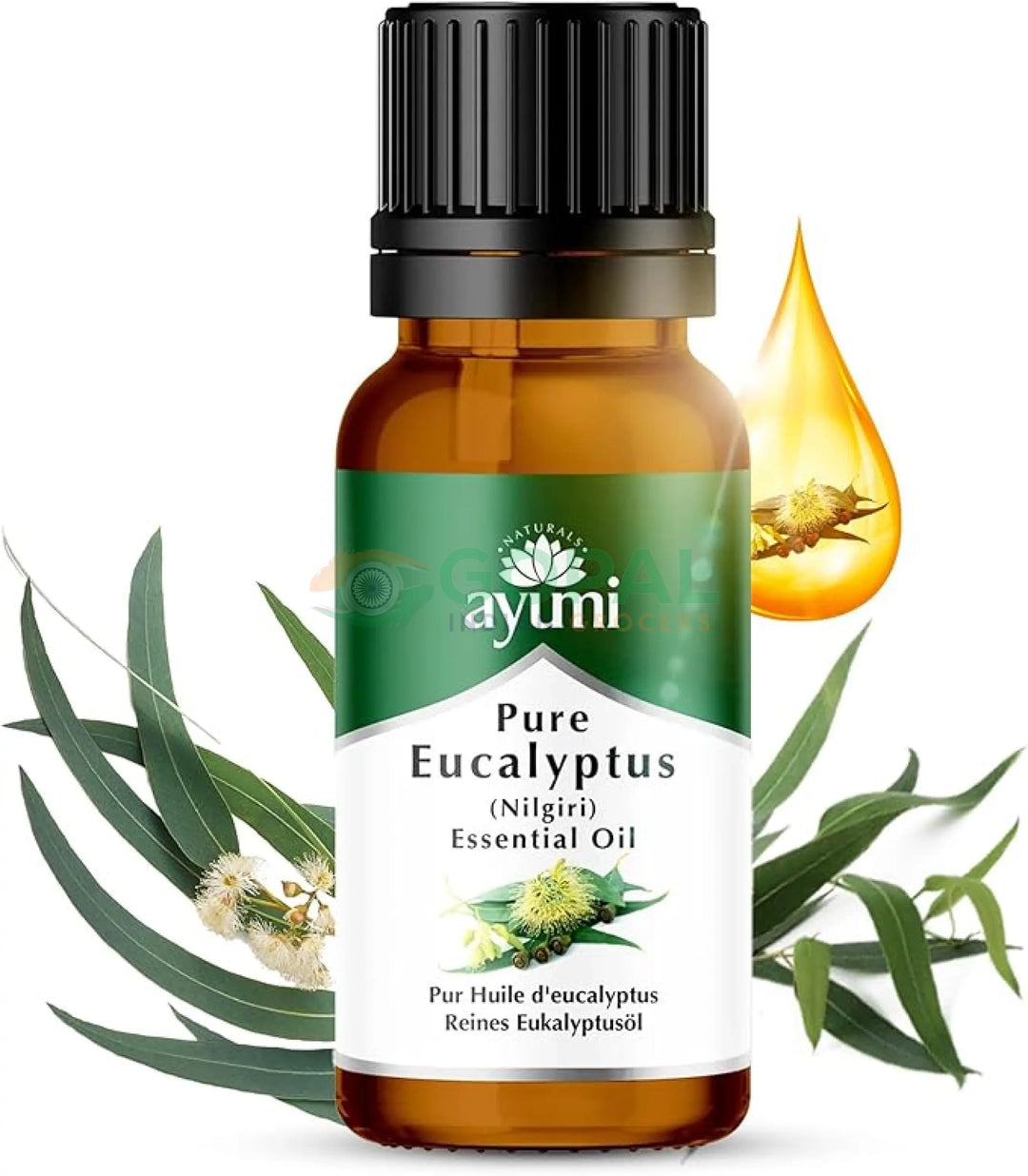 Ayumi Pure Eucalyptus Oil 10ml - Health & Herbal Products