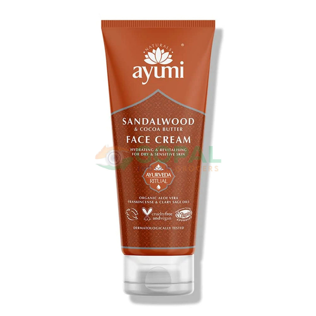 Ayumi Pure Sandalwood Face Cream 100ml - Body Care