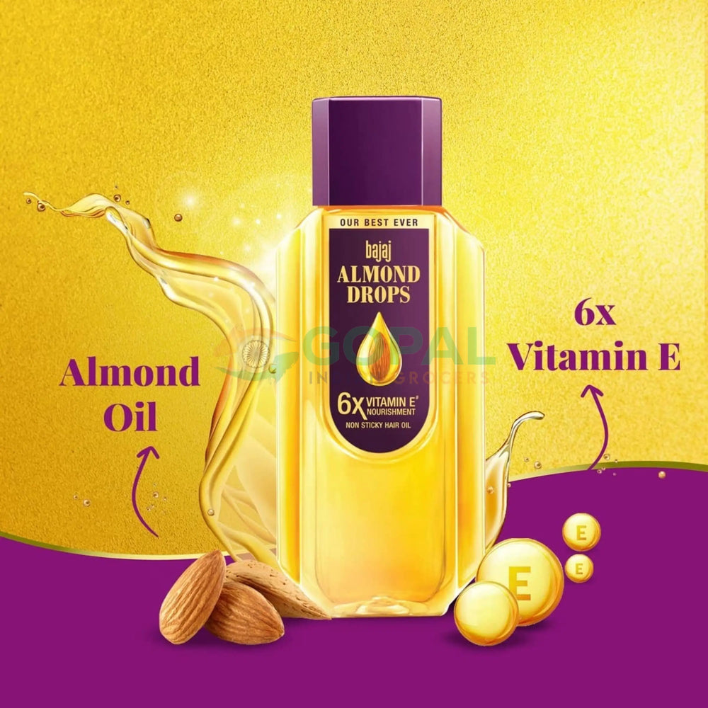 Bajaj Almond Drops Hair Oil 200ml - Hair Care