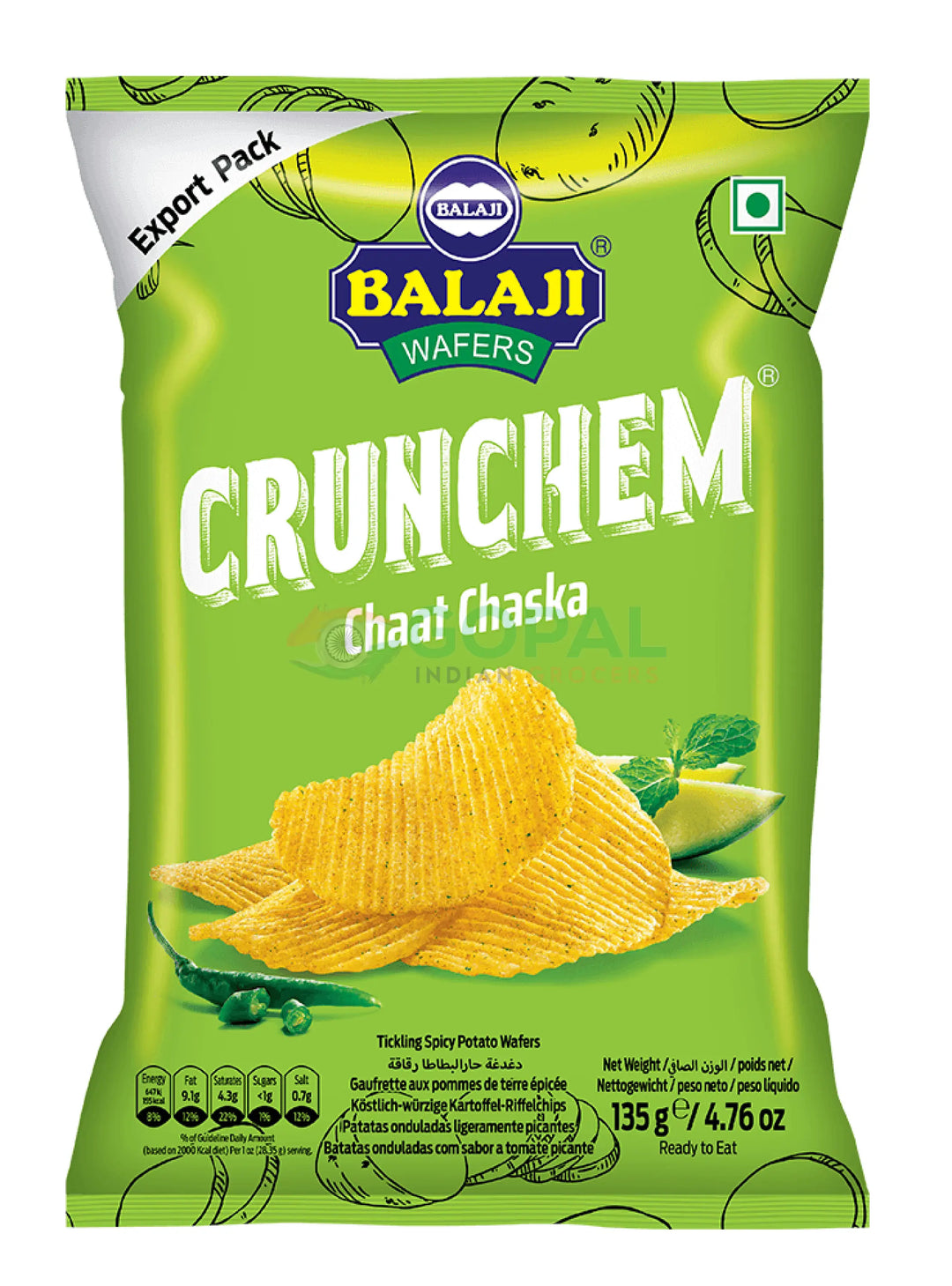 Balaji Chaat Chaska 135g - Numkeen Mix