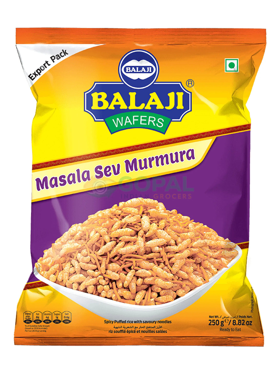 Balaji Masala Sev Murmura 250g - Chat Corner