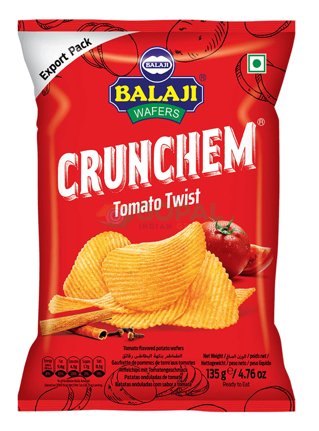 Balaji Tomato Twist 135g - Numkeen Mix