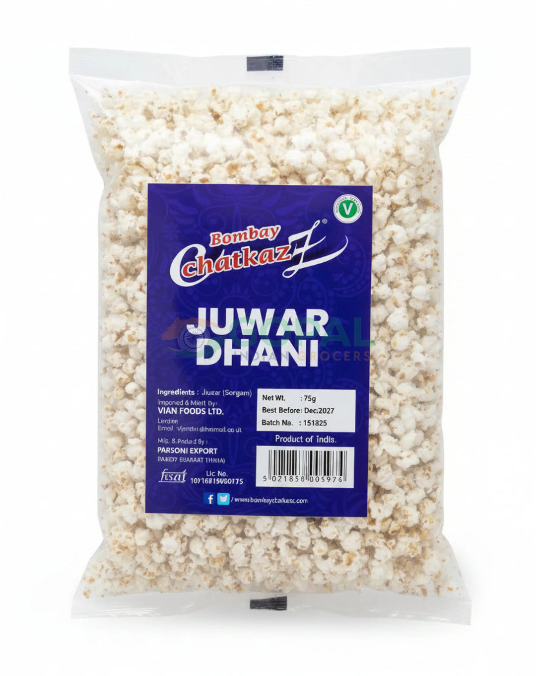 Bombay Chatkaz Juwar Dhani 75g - Other Snacks