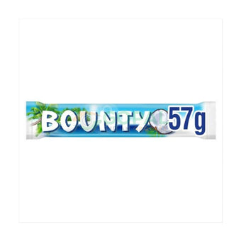 Bounty Milk Chocolate Twin Bar 57g - Chocolates