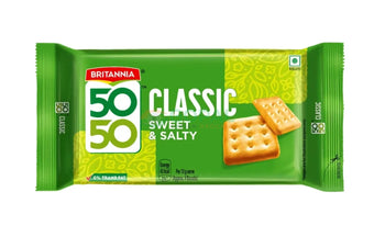 Britannia 50/50 Sweet & Salty Biscuits 62g - Biscuits & Cookies