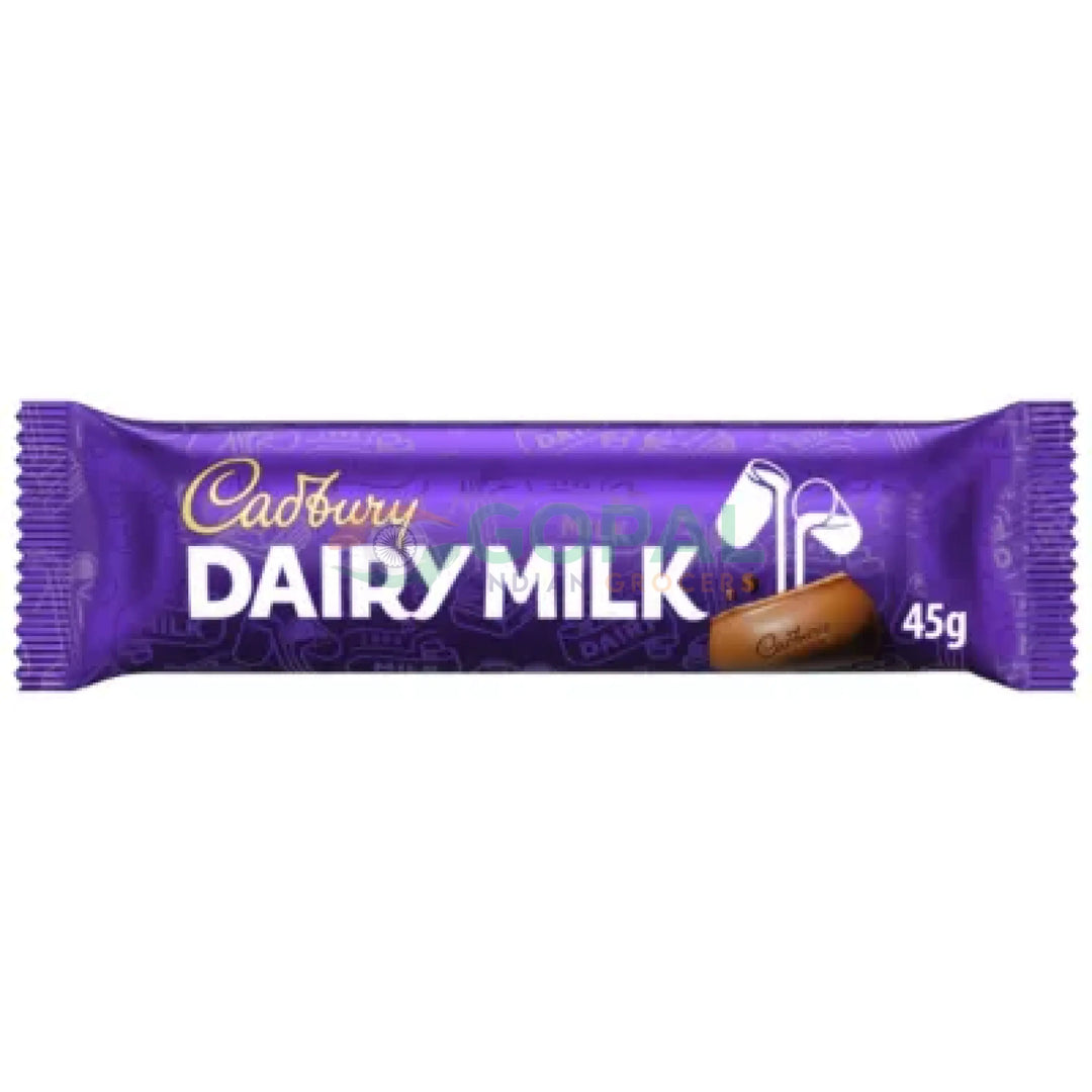 Cadbury Dairy Milk Chocolate Bar 45g - Chocolates
