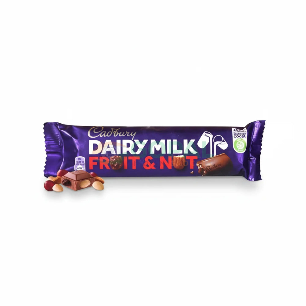 Cadbury Dairy Milk Fruit & Nut Chocolate Bar 49g - Chocolates