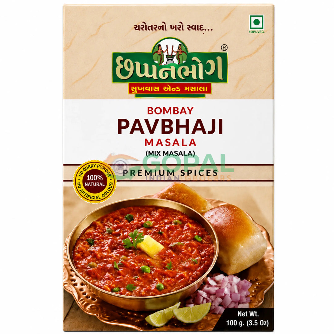 Chhappanbhog Bombay Pavbhaji Masala 100g - Blended Spices
