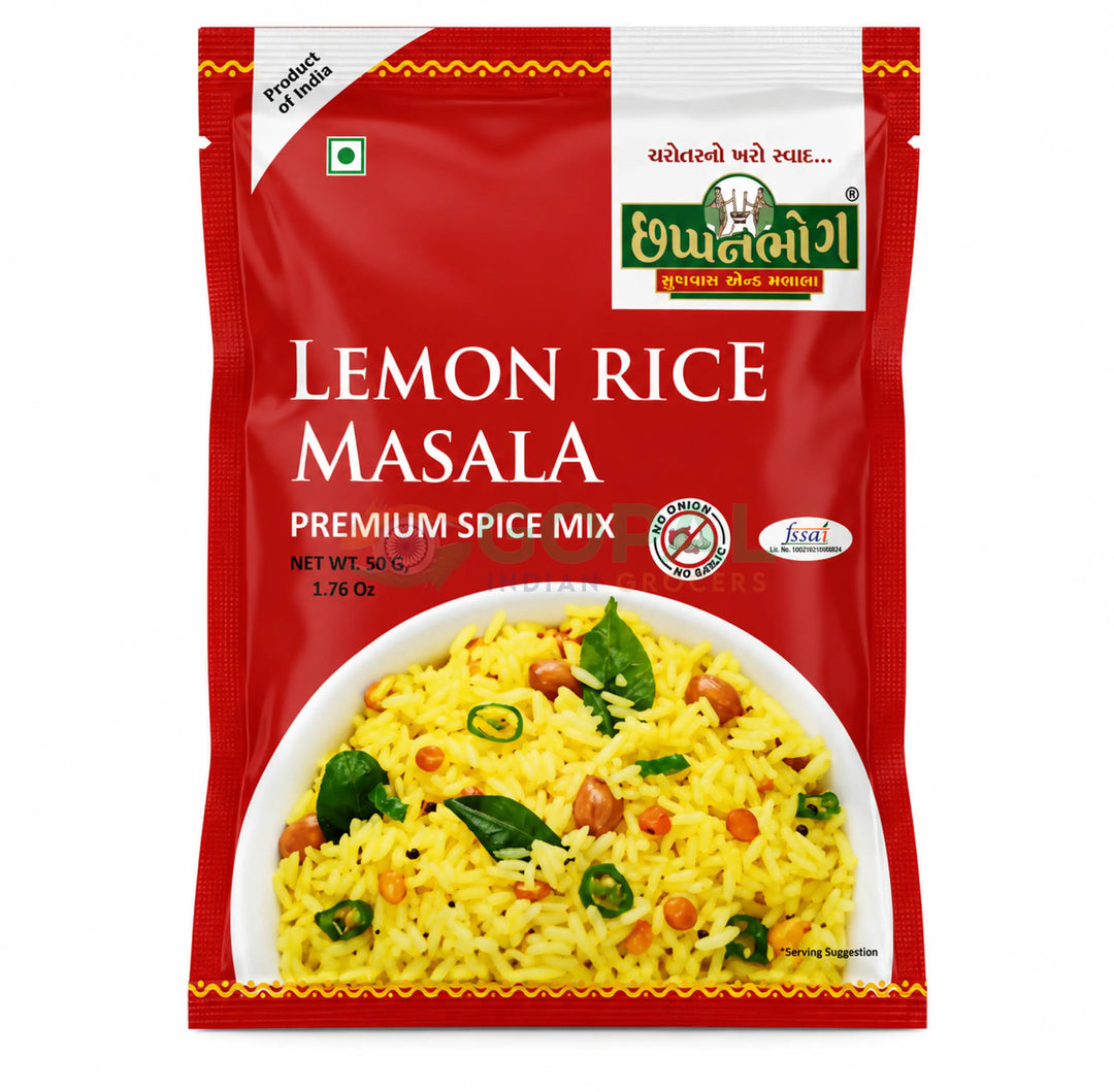 Chhappanbhog Lemon Rice Masala 50g - Blended Spices