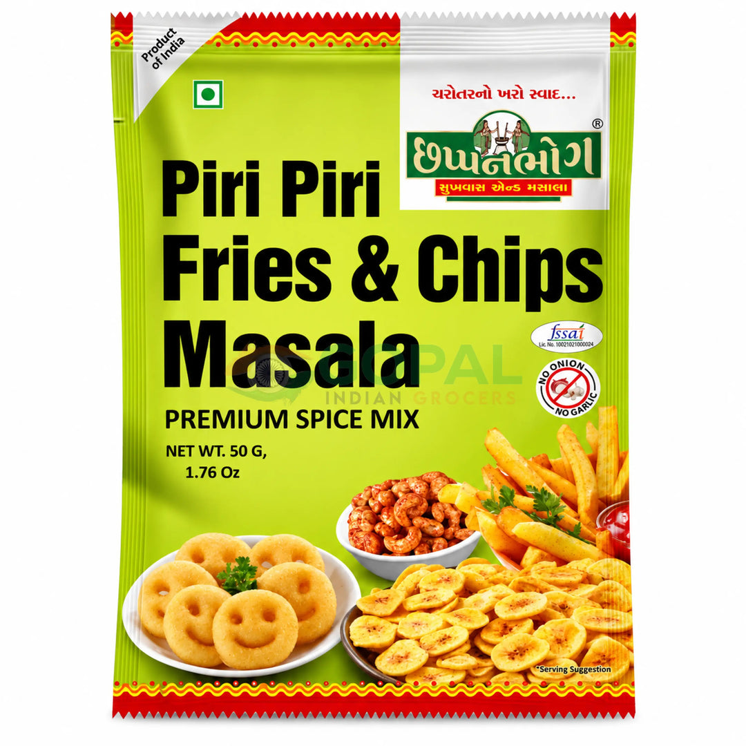 Chhappanbhog Peri Peri Fries & Chips Masala 50g - Blended Spices