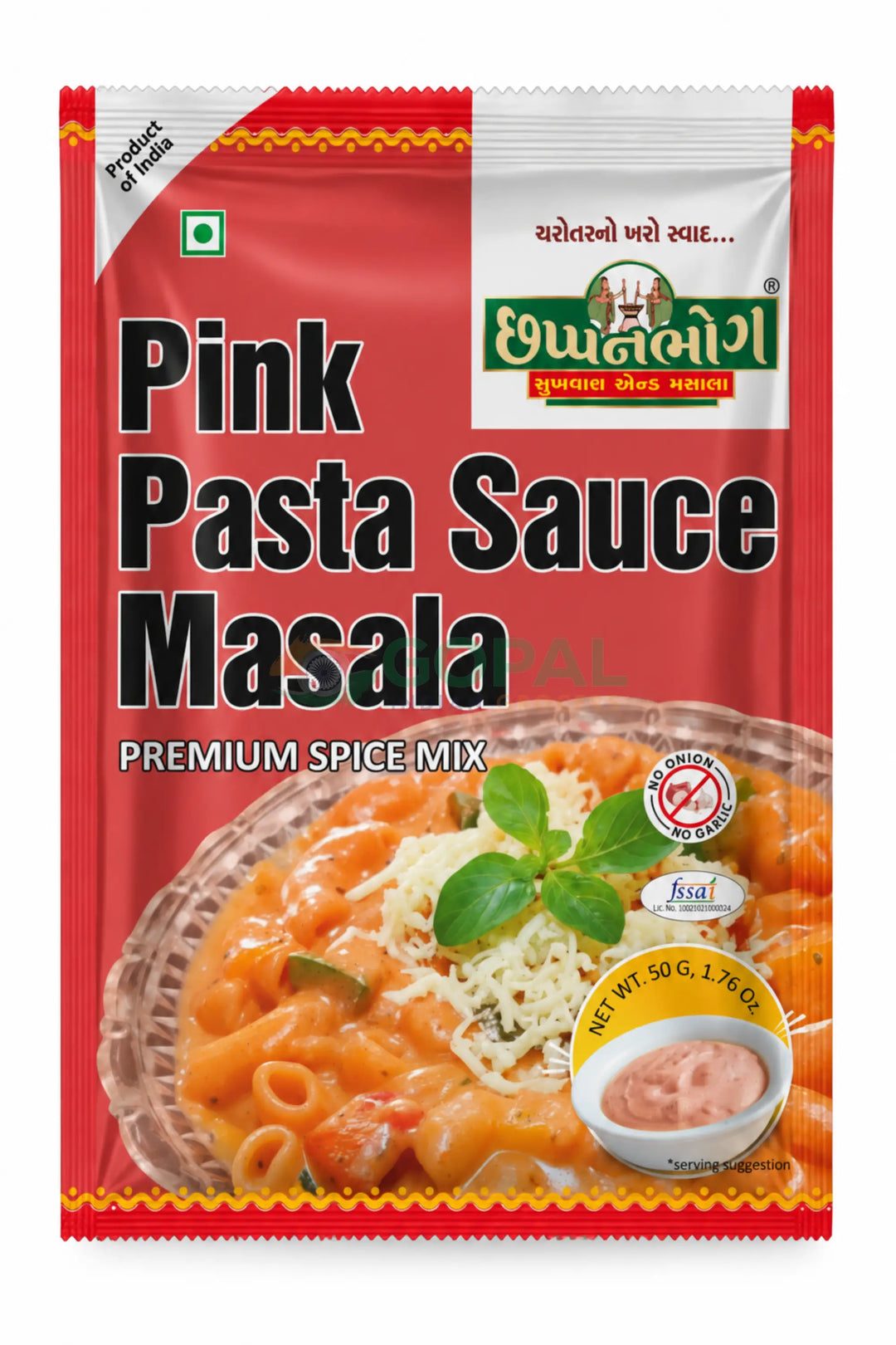 Chhappanbhog Pink Pasta Sauce Masala 50g - Blended Spices