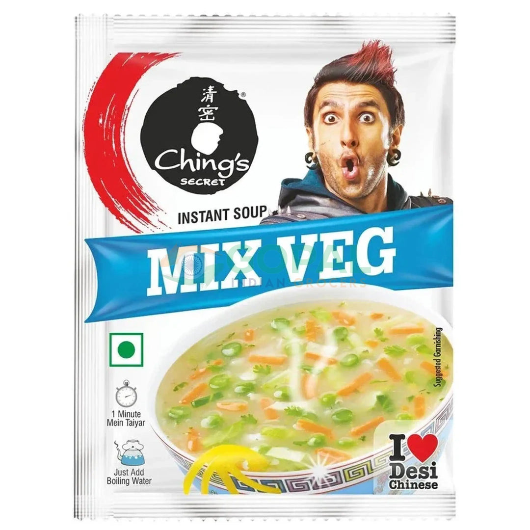 Ching’s Secret Mixed Vegetable Soup 55g - Instant Meals