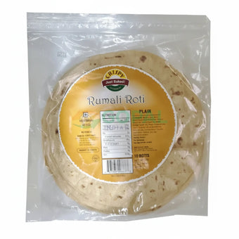 Crispy Rumali Roti White 600g (10Pcs) - Chapatties