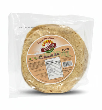 Crispy Rumali Roti White 600g (10Pcs) - Chapatties