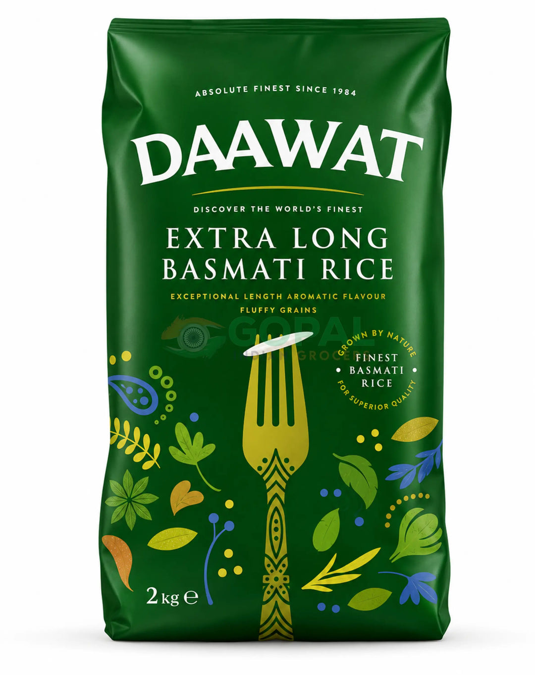 Daawat Extra Long Basmati Rice 2Kg - Basmati Rice