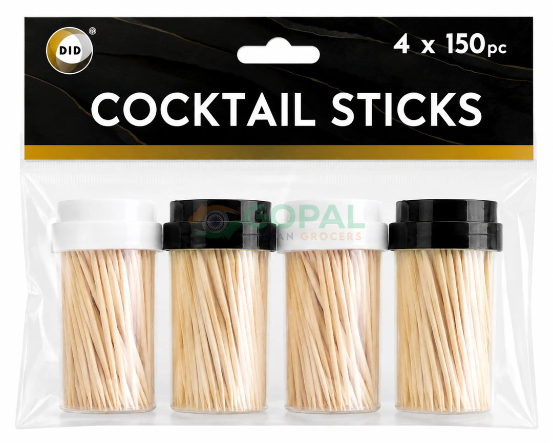 DID Cocktail Sticks & Toothpicks (600 Total Pieces) - Other Essentials