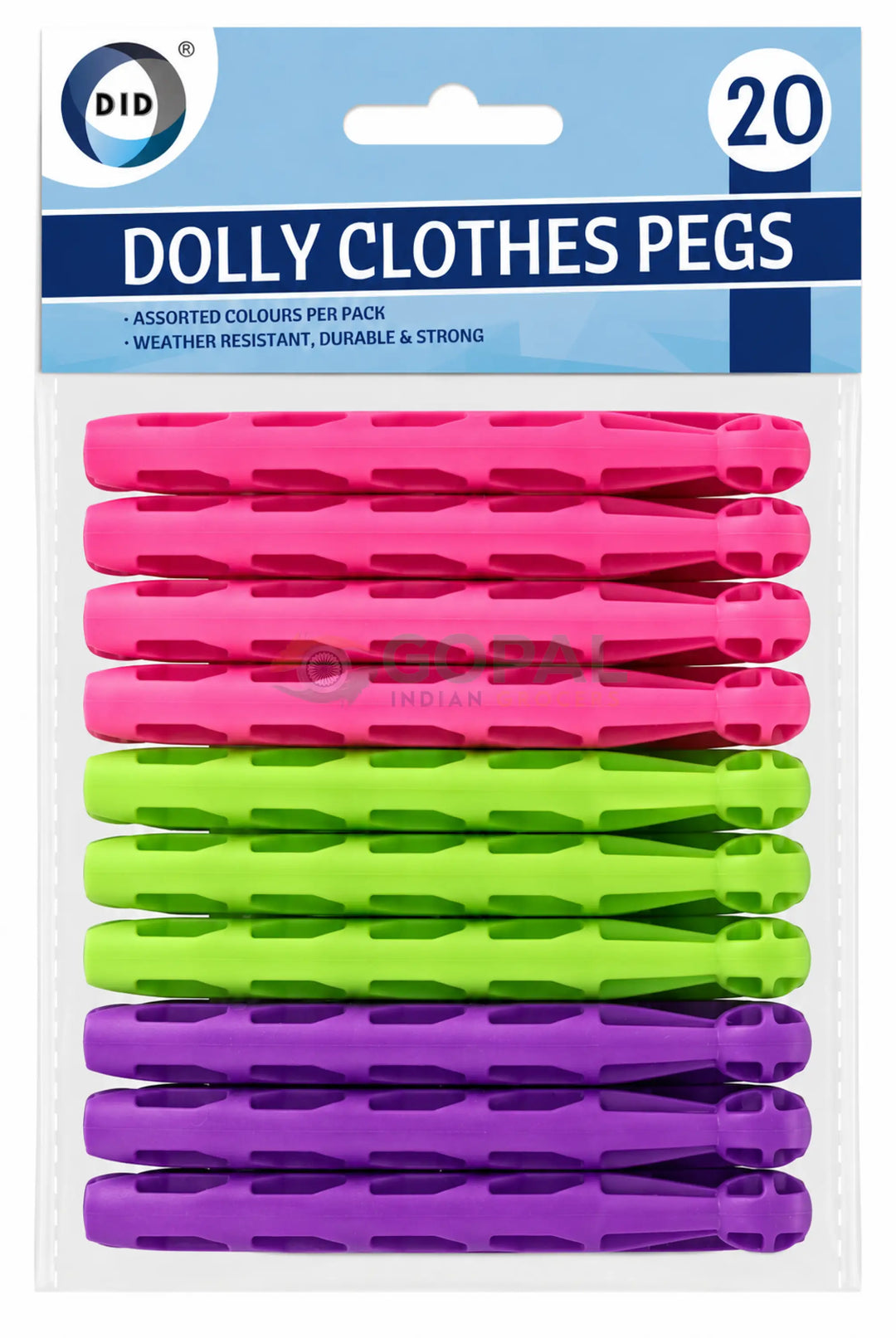 DID Dolly Clothes Pegs (20-Pack) - Other Essentials