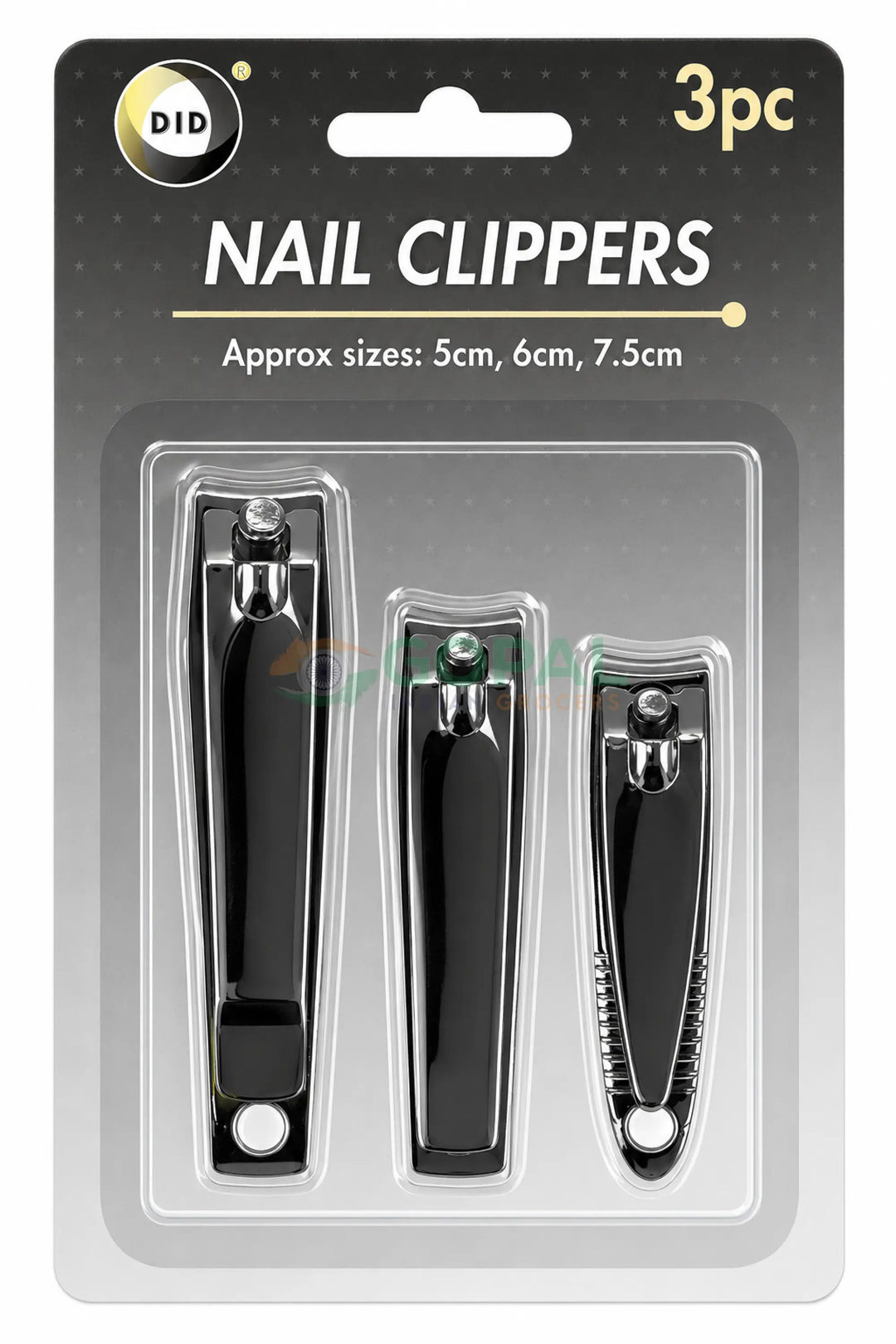 DID Nail Clippers 3Pcs - Other Essentials