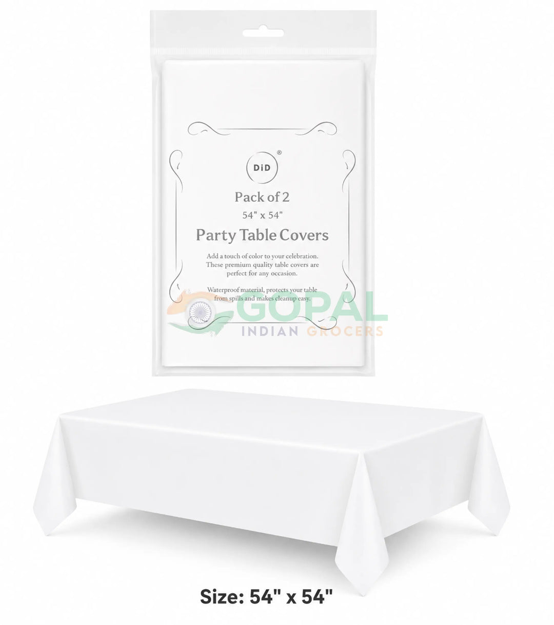DID Party Table Covers 2Pcs - Other Essentials