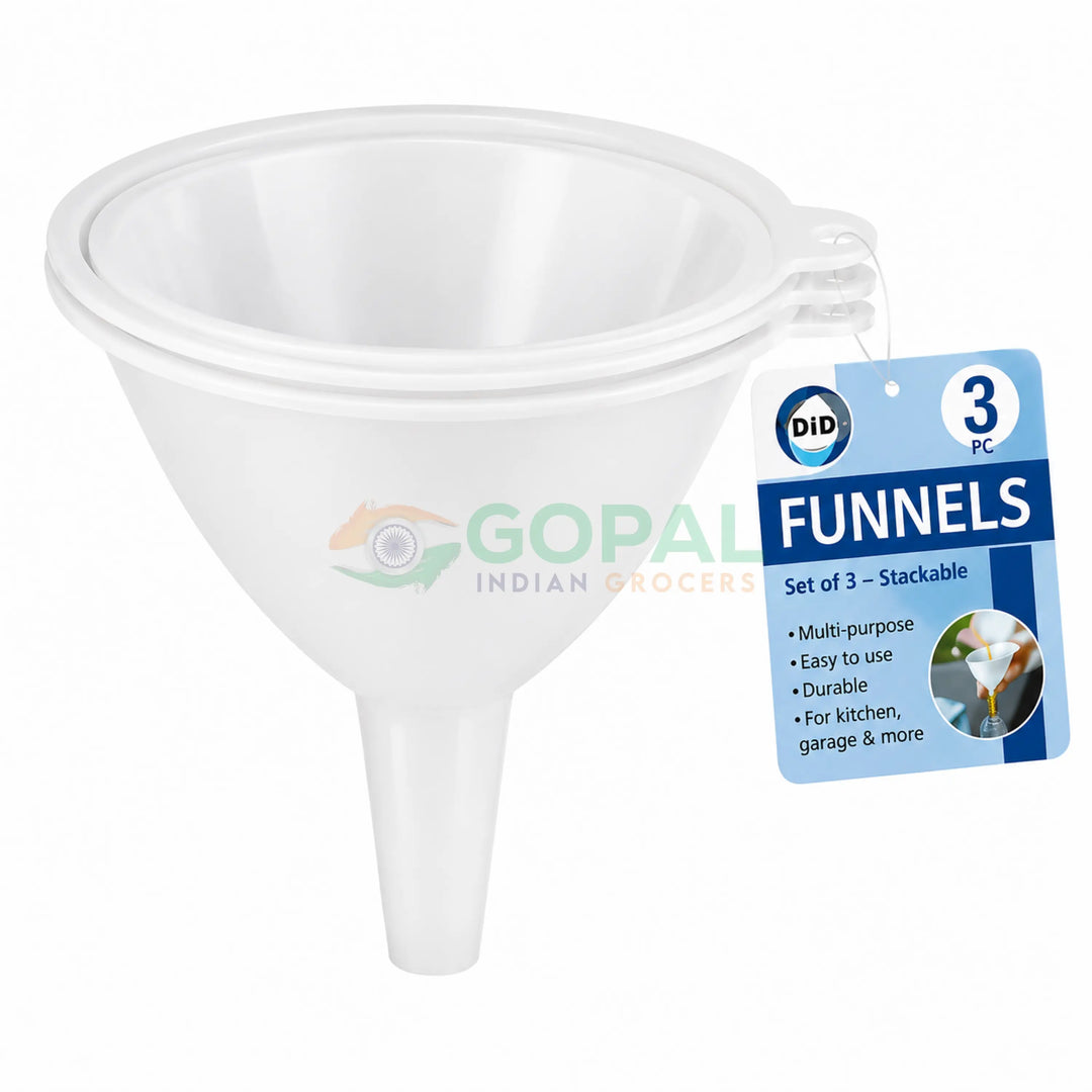 DID Set Of 3 Funnels - Kitchen Utensils