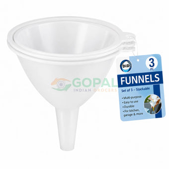 DID Set Of 3 Funnels - Kitchen Utensils