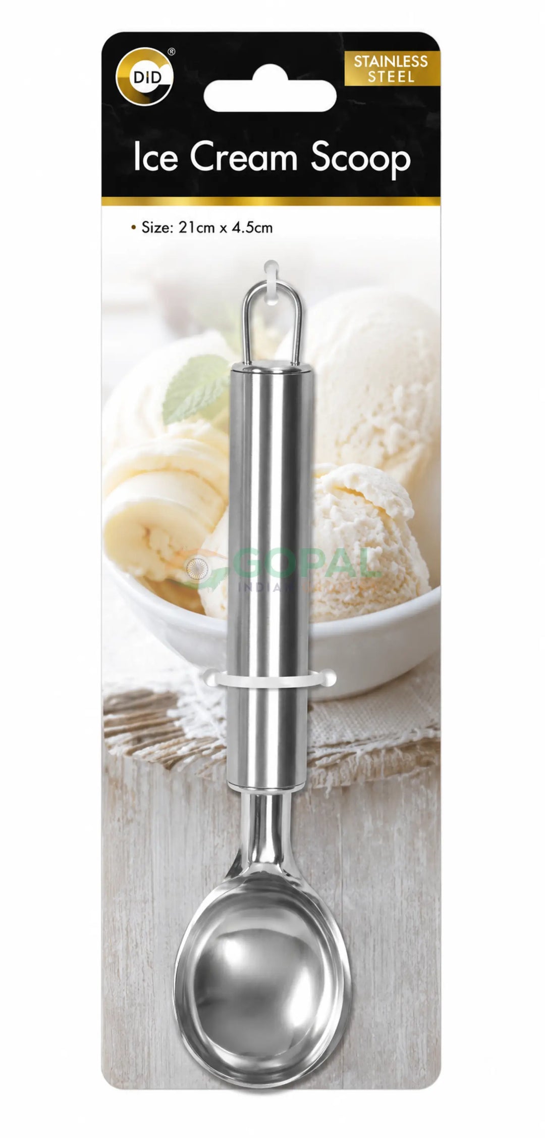 DID Stainless Steel Ice Cream Scoop - Kitchen Utensils