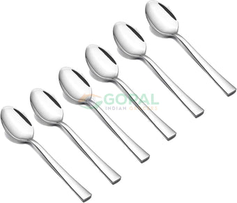 DID Stainless Steel Teaspoons 6Pcs - Kitchen Utensils