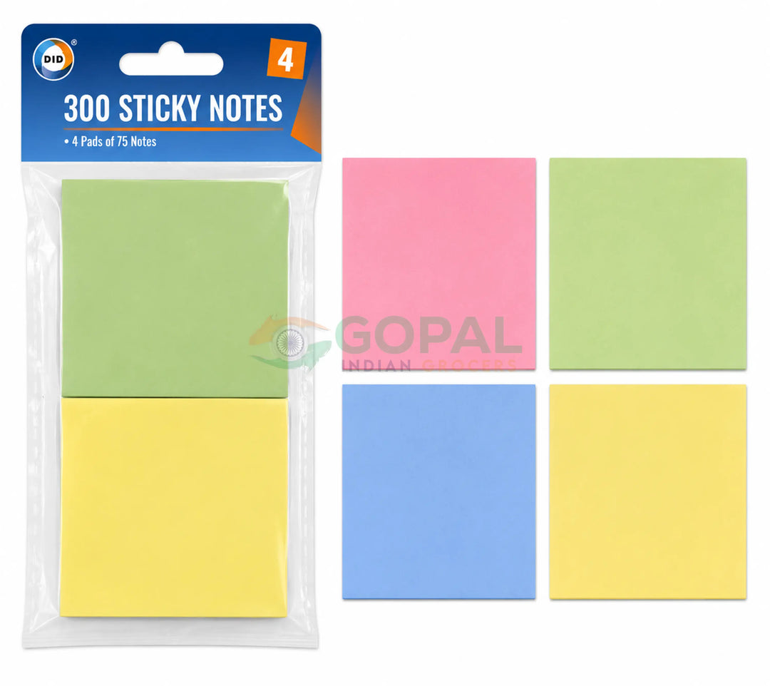 DID Sticky Notes 4Pcs (300Notes) - Other Essentials
