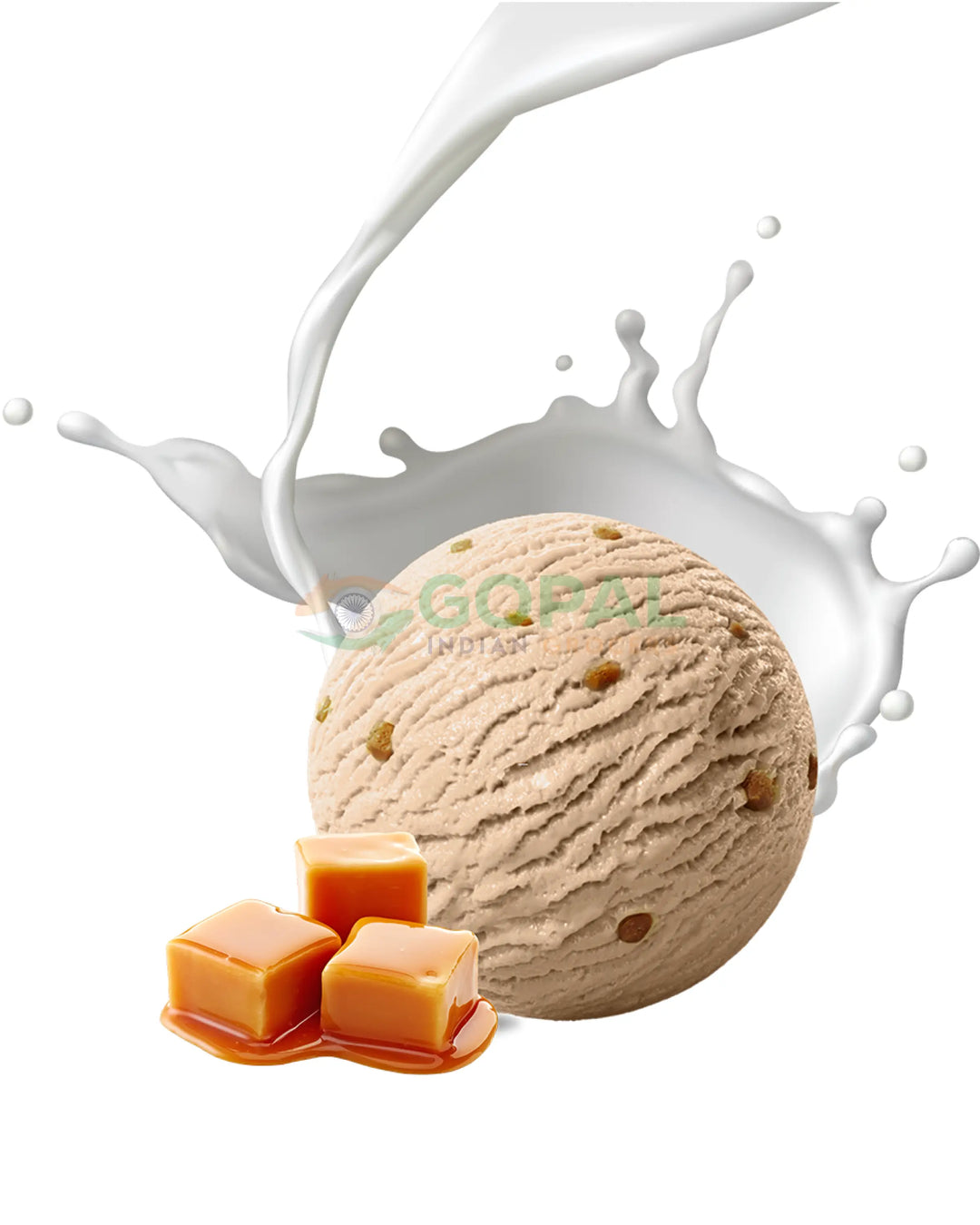 Divine Butterscotch Ice Cream 100ml - Ice Cream & Kulfi